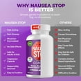 thumbnail image 5 of Dr. Barton's Nausea Stop Non-Drowsy Ginger Capsules, Travel and Motion Support, 1,450 mg, 80 Count, 5 of 6
