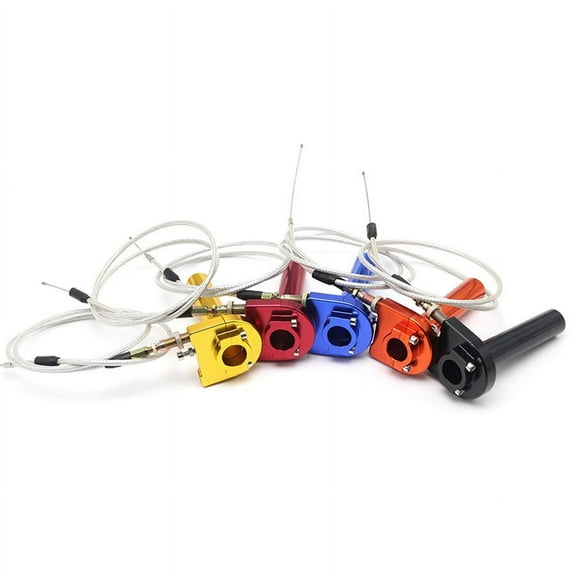 Furulu CNC Throttle Turn Grip Quick Twister Cable for Motorcycle Scooter 22mm Handbar