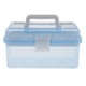 thumbnail image 1 of Caja de Herramientas de Pintura de Joyería de Azul Organizador de Caja de Almacenamiento Asa, 1 of 9