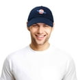 thumbnail image 6 of DALIX Planet Saturn Ball Cap Embroidered Hat in Navy Blue, 6 of 7