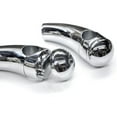 thumbnail image 2 of Krator Custom Chrome Motorcycle 1" Handlebar 3.5" Risers Compatible with Honda Shadow Aero Phantom VLX 750 1100, 2 of 4