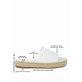 thumbnail image 5 of Scalar Genuine Soft Leather Espadrille Flatforms, 5 of 10