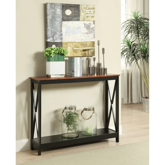 Convenience Concepts Oxford Console Table with Shelf