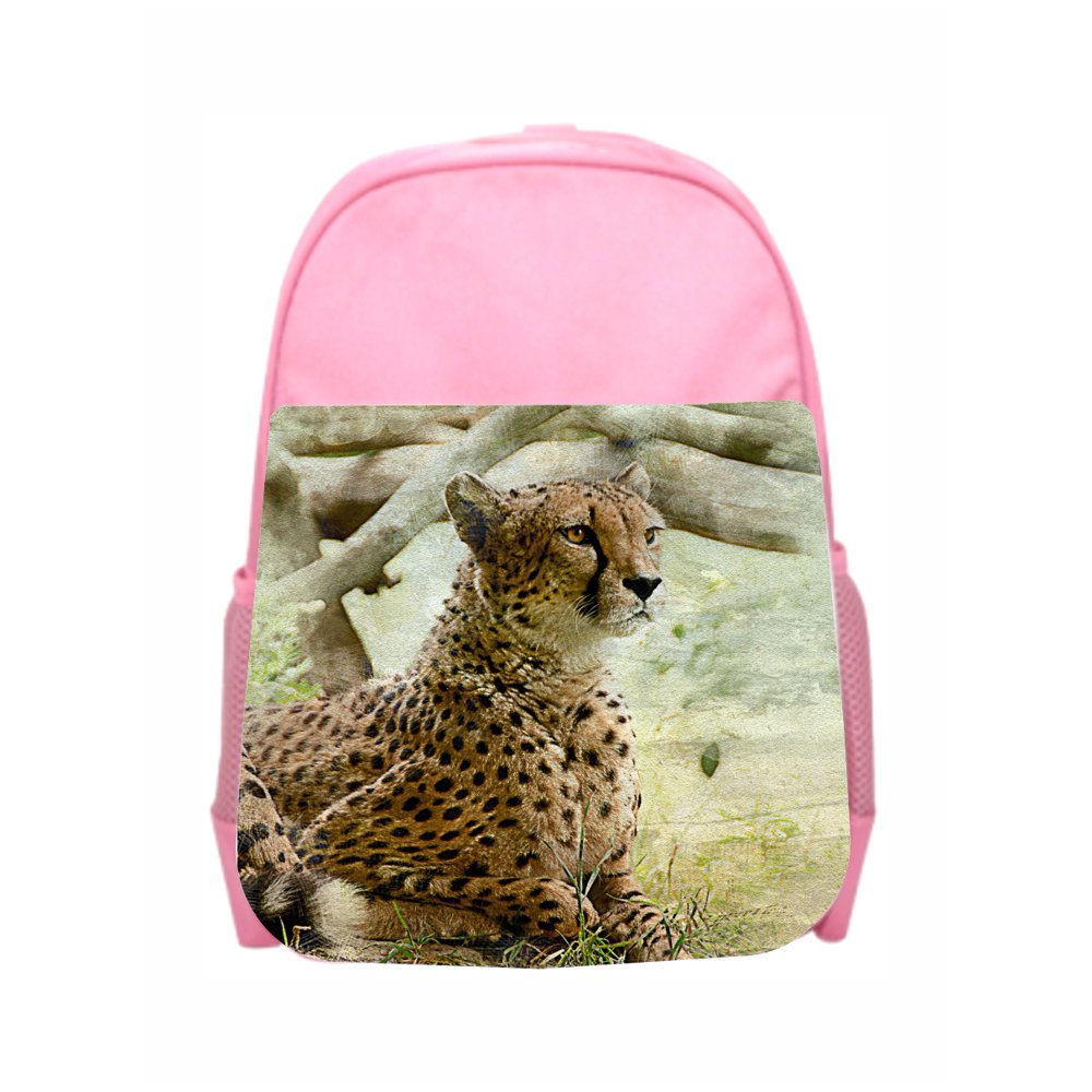 Accessory Avenue Boys Backpack Animal Cheetah Desert Girls Kids Pre