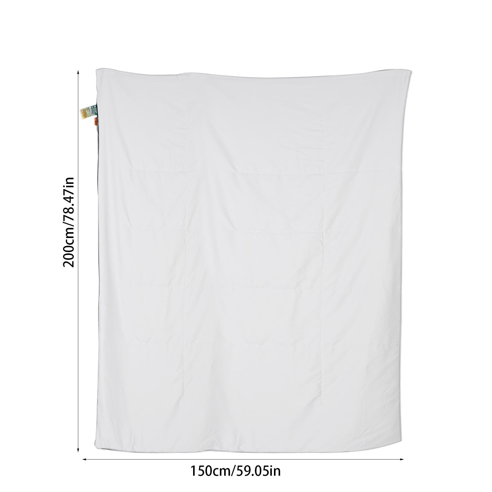 Machine Washable Lightweight Quilt for All-Season Comfort, Cotton-Spandex Blend, Size 200x150cm, Breathable for Air-Conditioned Rooms