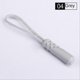 thumbnail image 2 of Plastic zipper puller, plastic puller, Gray, 2 of 5