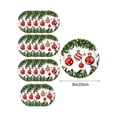 thumbnail image 3 of ShaoXinWan Christmas Decorations Indoor Outdoor, Brightly Printed Disposable Yearly Tableware Collection, Party Dinnerware Set for Yearly Dinner Gathering, 3 of 6