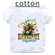 thumbnail image 2 of Rayman Legends Adventures Game Graphic - Camisetas de algodón para niños, ropa divertida para niñas, camisetas para bebés, camisetas de verano para niños, ooo5204, 2 of 5
