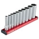 thumbnail image 1 of Juego de enchufes CRAFTSMAN V-SERIES Deep Drive de 1/4 pulgadas, 10 piezas, 1 of 8
