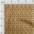 thumbnail image 2 of oneOone Polyester Spandex Yellow Fabric Floral Sewing Craft Projects Fabric Prints By Yard 56 Inch Wide, 2 of 5