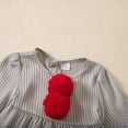 thumbnail image 5 of SGMVNU Girls Two Piece Outfits Cute Striped Short Sleeve Top Matching Shorts Set Summer Outfits Kids Clothes Size 4-5 Years C-Grey, 5 of 8