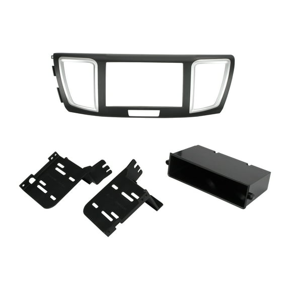 Scosche HA1717B Double or Single DIN   Pocket Radio Dash Kit Compatible w/ 2013-2017 Honda Accord