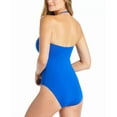 thumbnail image 2 of Bleu Rod Beattie COBALT Let's Get Twisted Draped One-Piece Swimsuit, US 12, 2 of 2