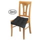 thumbnail image 4 of Cojines de asiento perfecl para interiores y exteriores 40x40x7cm negro, 4 of 8