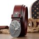 thumbnail image 5 of Men's Belt Cowhide Hip-hop Style Foreign Trade Motorcycle Belt, 5 of 5