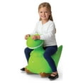 thumbnail image 3 of Bounce Buddies Dino: Tommy the T-Rex Ride-on Inflatable Bouncer - Space Hopper for Preschoolers, 3 of 9