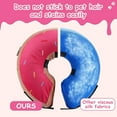 thumbnail image 6 of Clackibukvyz Pet Recovery Collar & Cone, Inflatable Dog Collar to Prevent Pets from Touching Stitching, for Dogs, Pink, Large (1 Pack), 6 of 7
