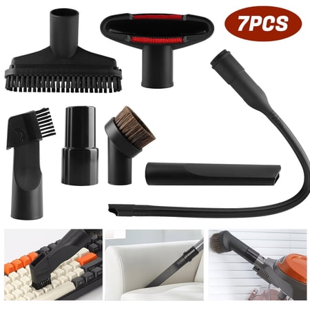 AIRKOUL 7Pcs Universal Vacuum Cleaner Attachments for Shop Vac Household Cleaning Kit