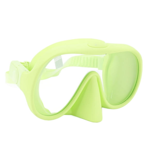 Máscara De Snorkel, Máscaras De Buceo De Vidrio Templado Vista Ancha Anti Fog Goggles Para Bucear Natación