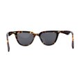 thumbnail image 2 of Womens Oversize Cat Eye Horn Rim Diva Sunglasses Tortoise Black, 2 of 4