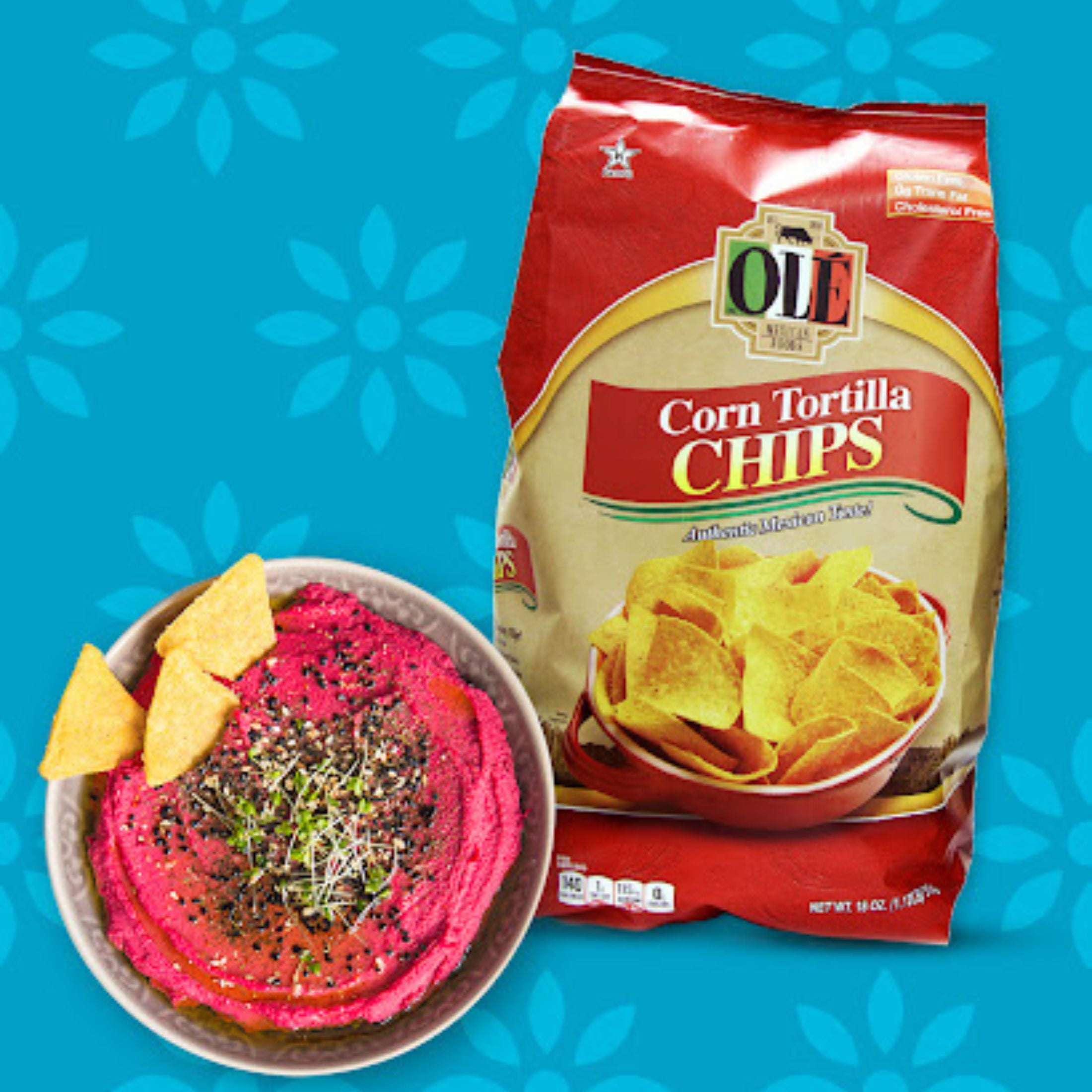 Ole Mexican Foods, Corn Tortilla Chips, 18 oz (Bag)
