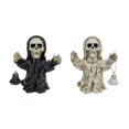 thumbnail image 1 of Headband Skull Decoration Skeleton Figurines Cool Statue Skull Halloween Skull Horrible Ornaments for Home Decor C, 1 of 5