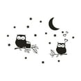 thumbnail image 1 of Agiferg Owl Stars Moon Removable Art Vinyl Mural Home Room Decor Wall Stickers, 1 of 4
