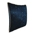thumbnail image 2 of Kll Blue Glitter Retro Decorative Throw Pillow Covers Velvet Soft For Couch Sofa Bedroom Living Room Outdoor -20"X20", 2 of 8