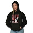 thumbnail image 4 of Funny Hustle Smurf Secure The Bag Hoodie Sweatshirt Women Men Brisco Brands S, 4 of 6