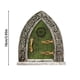 thumbnail image 3 of pstuiky Figuras de gnomos en miniatura para puerta, jardín o ventana, de madera, arte, escultura de árbol, estatuas, adorno, decoración exterior, 3 of 5