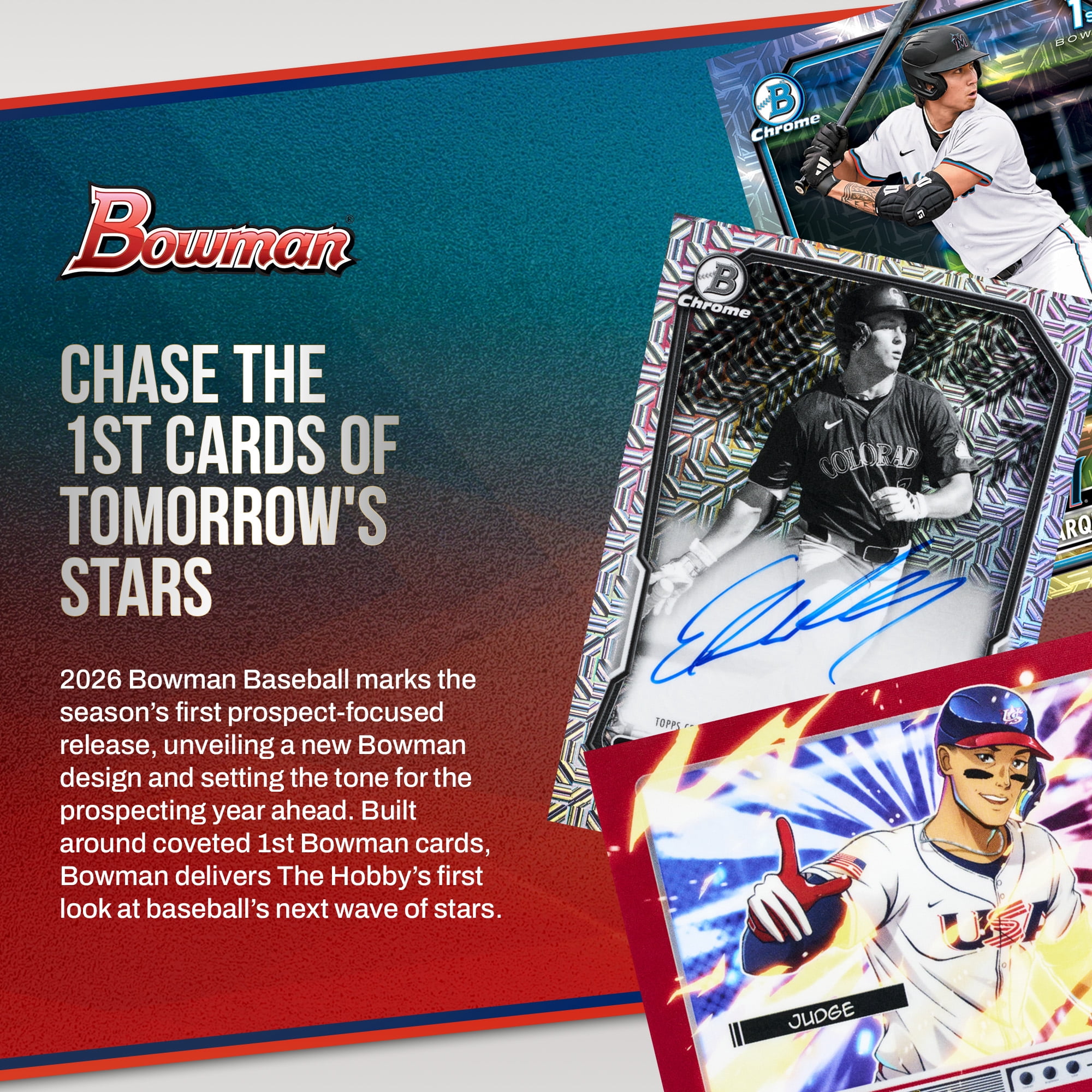 2026 Bowman Baseball Trading Cards Mega Box
