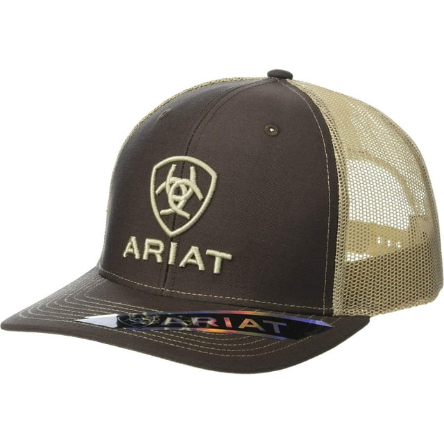 ARIAT Shield Richardson 112 Gorra Snapback Marrón/Tan Talla única