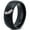 Black Dome Polish Tungsten, variant on Tungsten California The Golden State Band Ring 8mm Men Women Comfort Fit Black Beveled Edge Brushed Polished