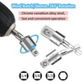 thumbnail image 3 of Amdohai Flexible Drill Bit Extension Hex Shank Kit, Universal Socket Wrench Tools, 105° Right Angle Drill, 3 of 6