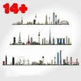 thumbnail image 3 of LEGP 2016-2025 Architecture Skylines Collectible Series Of Building Blocks Kit, Collectible Architecture Model Set For Adults, 3 of 9