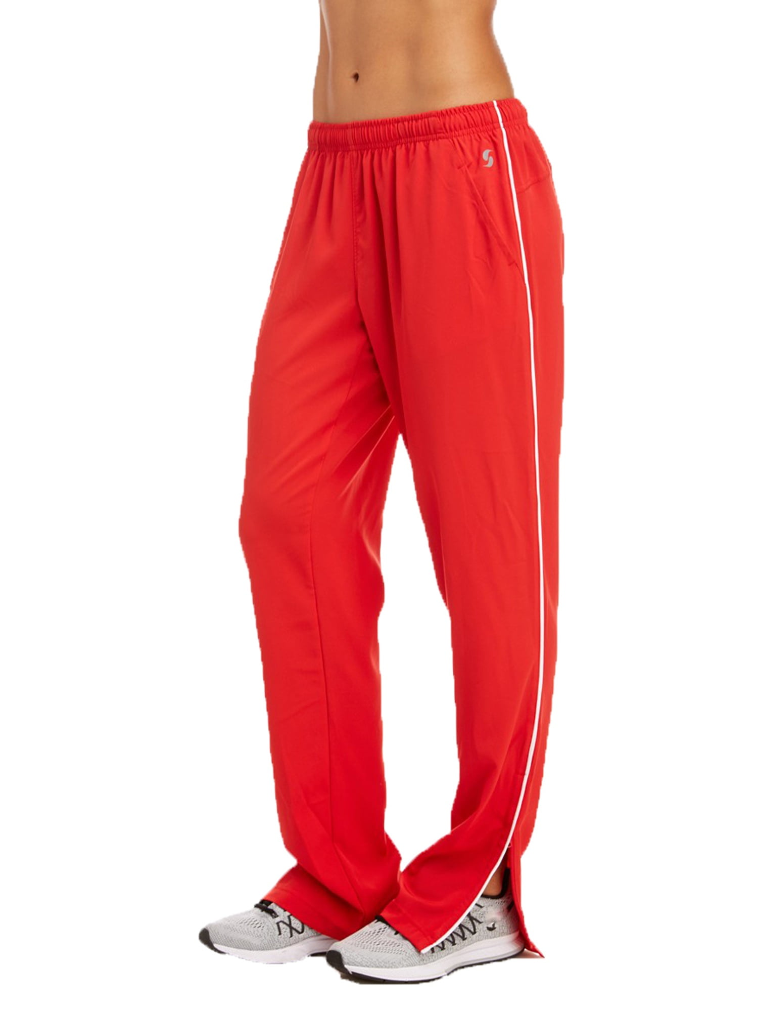 warm up pants with zipper legs