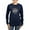 Navy, variant on CafePress - Nerf Bullseye Long Sleeve T Shirt - Women's Long Sleeve Graphic Tee Casual Fit