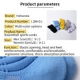 thumbnail image 4 of Hehanda Thickened Towel Bottom Solid Color Breathable Basketball Socks, 4 of 6
