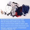 thumbnail image 1 of Body de bebé para recién nacidos, Pelele de verano para niña y niño de 0 a 12 meses, ropa suave y ajustada, 1 a 2 piezas, 1 of 4