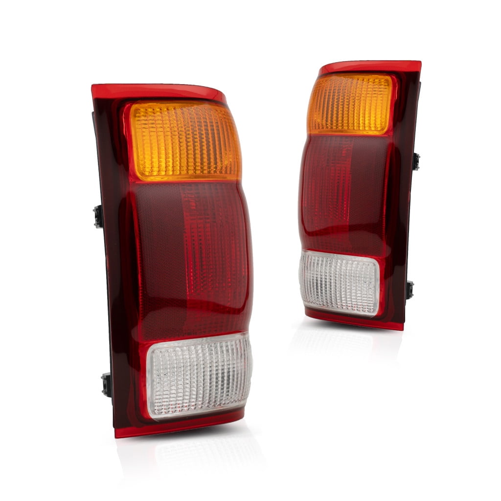 For Ford Ranger Tail Light Assembly Unit 1998 1999 Pair Driver and Passenger Side DOT Certified | FO2800121 | FO2801121 | F87Z 13405 BA