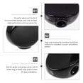 thumbnail image 2 of 4 PCS Guitar Strap Guitar Accessories Guitar Tuning Heads 1.60X1.30X0.70CM Black, 2 of 8