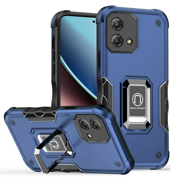 For Motorola Moto G STYLUS 5G 2023 OPTIMUM Phone Cover Case   Tempered Glass - Blue