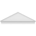 thumbnail image 3 of Ekena Millwork 64"W x 22-7/8"H x 2-3/4"P (Pitch 6/12) Peaked Cap Smooth Architectural Grade PVC Combination Pediment, 3 of 8