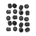 thumbnail image 3 of Protector de Muebles para Inserciones de Tuberías de 20 Piezas, Tapas de Extremo de 19mm para Tubos de Metal, Tapones para Patas de Mesa, Portaequipaj 19mm x 20mm shamjiam tapa del extremo del tubo, 3 of 8