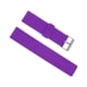 thumbnail image 1 of Suave Goma Reloj Correa 20mm Ancho, Rápida Liberación Reemplazo Silicona Reloj Correa, Violeta, 1 of 5