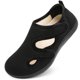 thumbnail image 1 of Pantuflas ortopédicas anchas para diabéticos para mujer, tamaño 6, 1 of 7