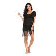 thumbnail image 7 of Tinglu Chiffon Tassel Dress Women Bikini Cover Up Swimsuits, 7 of 7