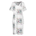 thumbnail image 4 of Siempre un gran día con amigos del jardín de los niños, vestido cómodo con bolsos, vestido de noche para mujer, vestido de mujer, 4 of 7