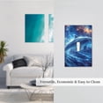 thumbnail image 5 of Fotbe Beautiful Ocean Dolphin Print Duplex Receptacle Wall Plate, 1-Gang 5.0" x3.0" Wall Outlet Covers, Dual Outlet Faceplates Covers, Color-matched Screws Included-Style T, 5 of 6