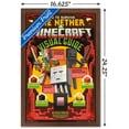 thumbnail image 3 of Minecraft - The Nether Wall Poster, 14.725" x 22.375" Framed, 3 of 5